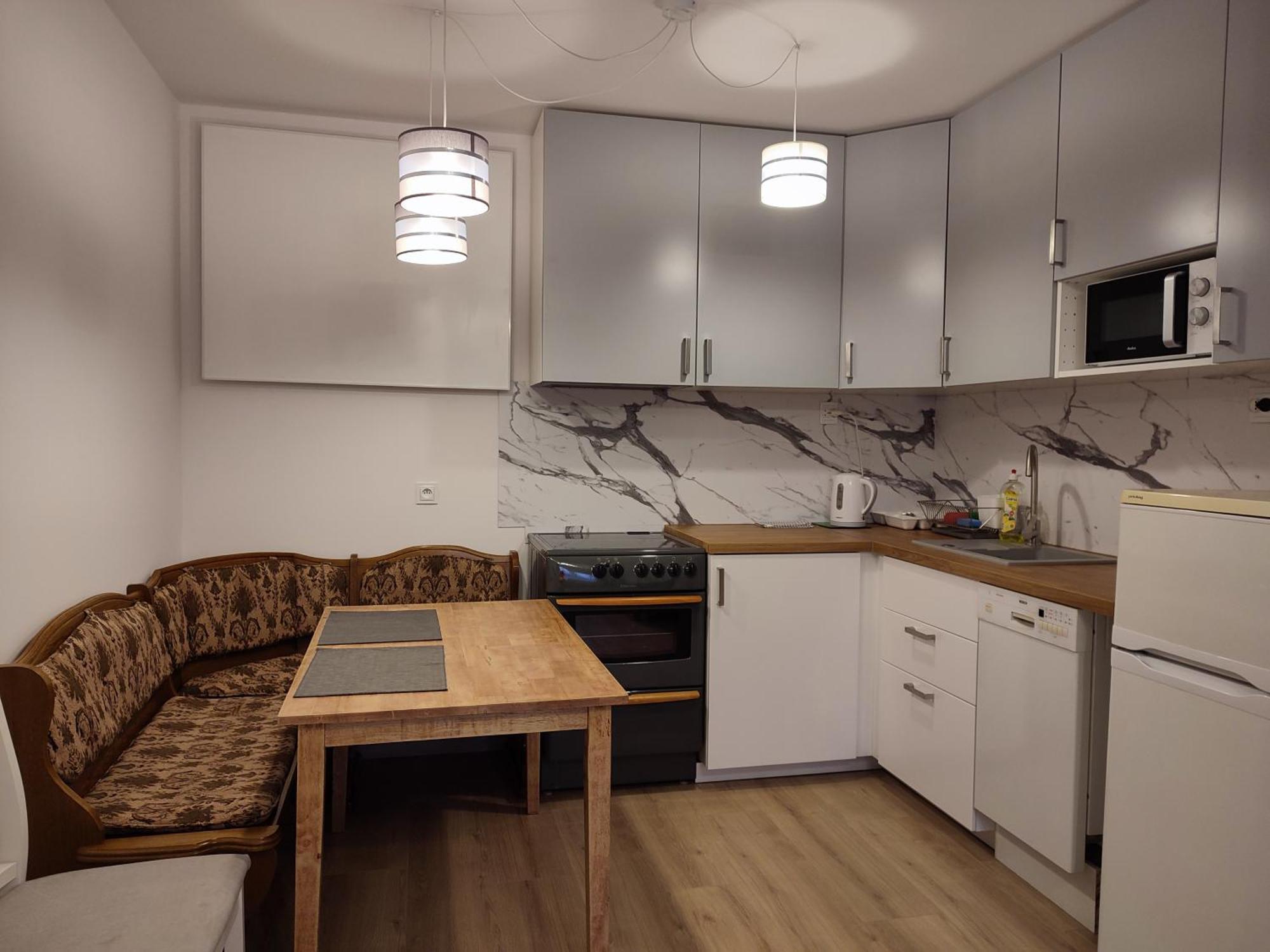 Mieszkanie Z Ogrodem Apartment กดัญสก์ ภายนอก รูปภาพ